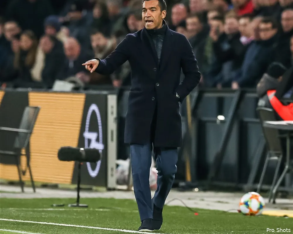 Van Bronckhorst: ''We zullen daarin maatregelen nemen''