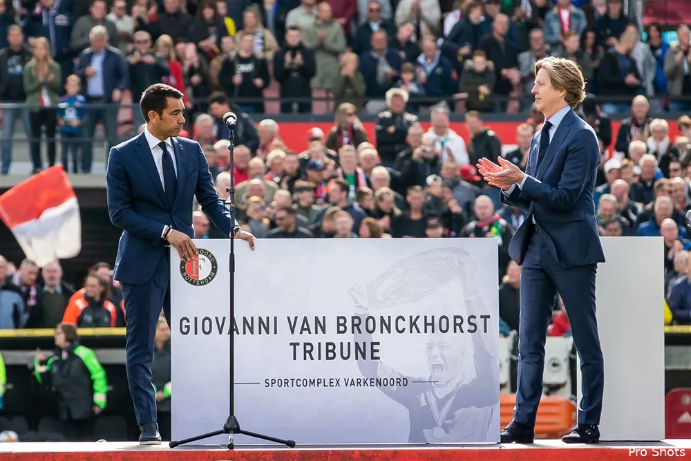 Tribune Sportcomplex Varkenoord vernoemd naar Van Bronckhorst