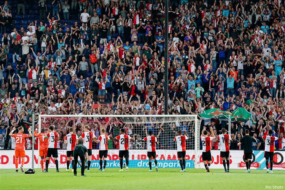 KNVB wijzigt drie aanvangstijden van Feyenoord