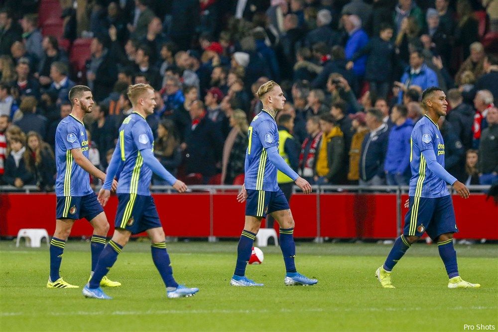 Eredivisie: Feyenoord zakt naar twaalfde plaats