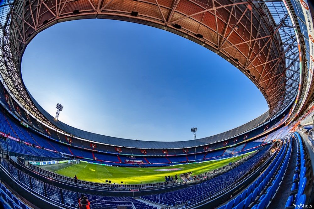 7000 supporters welkom tijdens Feyenoord - Sparta Rotterdam