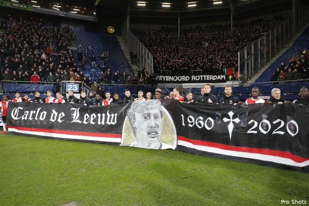 De Kuip heeft gelukkig een open dak: Carlo de Leeuw 1960 - 2020