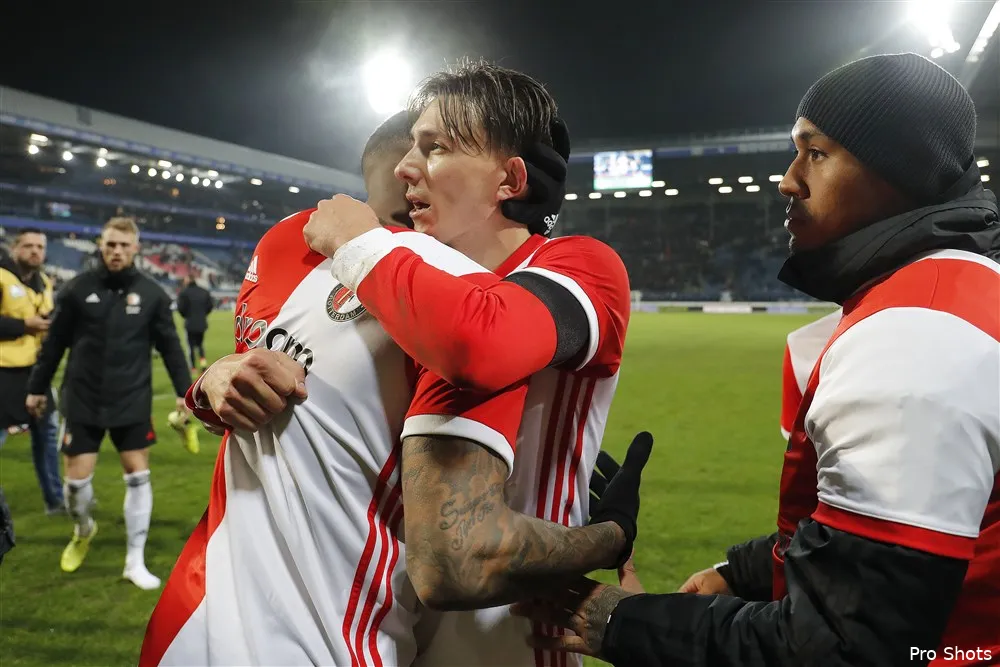 Berghuis: ''Dit zijn momenten om trotse Feyenoorder te zijn''