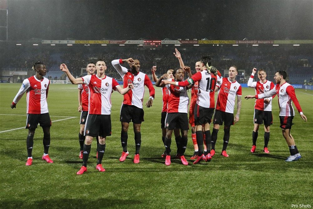 Samenvatting PEC Zwolle - Feyenoord online