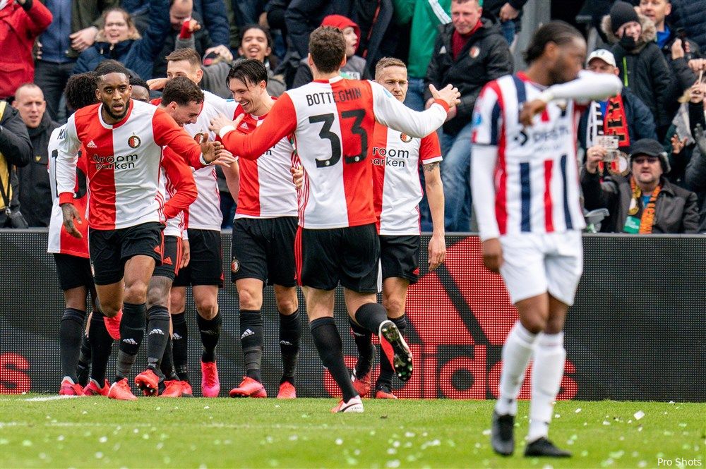 Wedstrijden van Feyenoord tegen Sparta en Ajax afgelast
