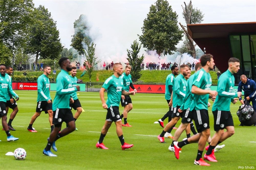 Afgelopen | Eerste training van Feyenoord