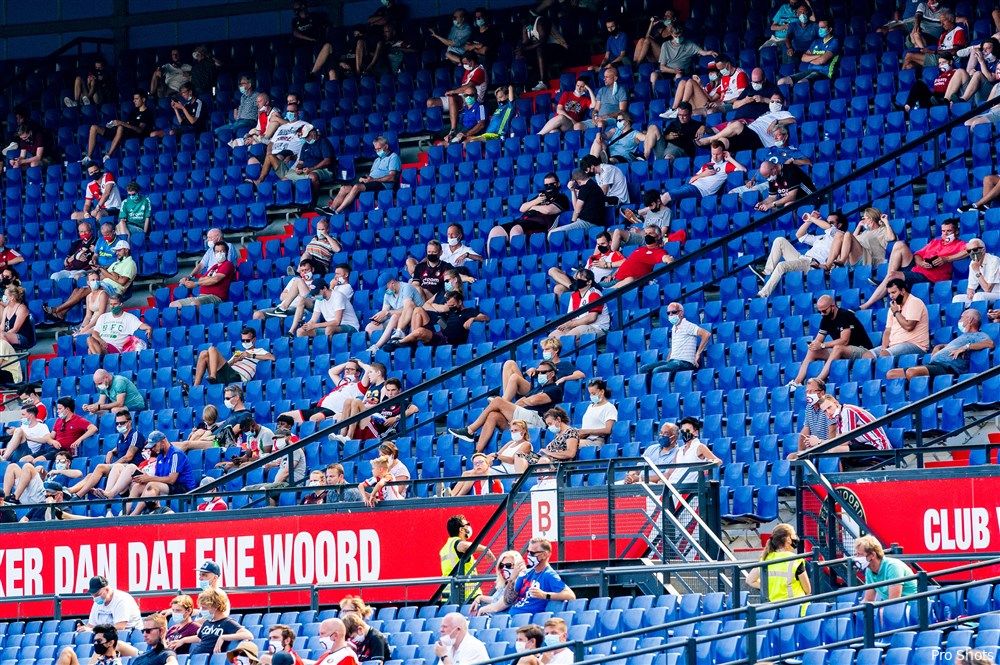 Weinig animo bij supporters voor oefenduels Feyenoord