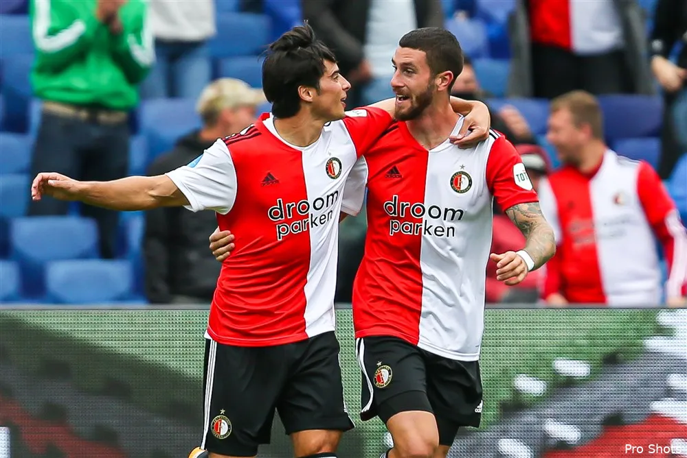 Vermoedelijke opstelling: Spajic, Teixeira, Linssen