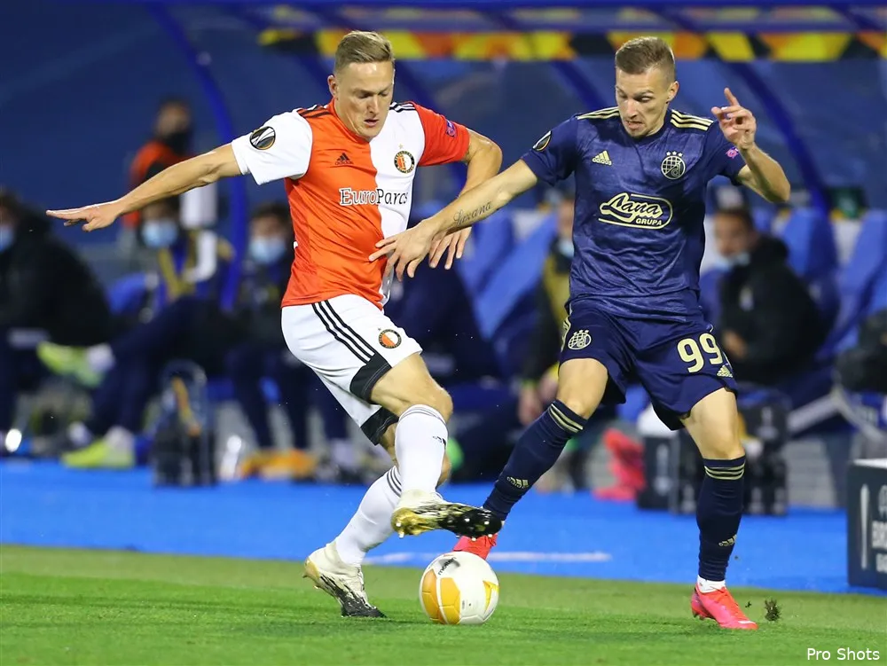 Afgelopen | Dinamo Zagreb - Feyenoord (0-0)