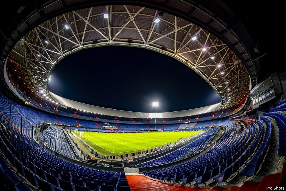 Feyenoord mag 6500 supporters toelaten tegen Vitesse