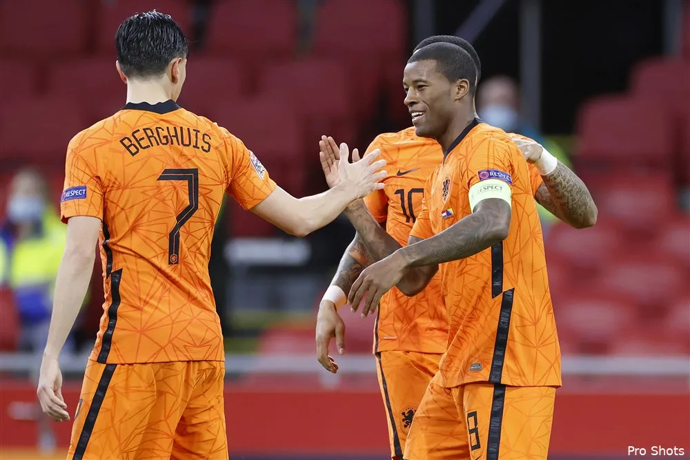 Berghuis belangrijk voor Oranje met assist
