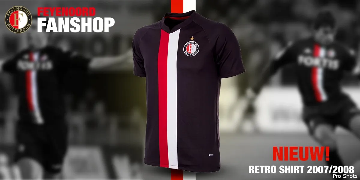 Feyenoord Fanshop presenteert Retro shirt 2007-2008