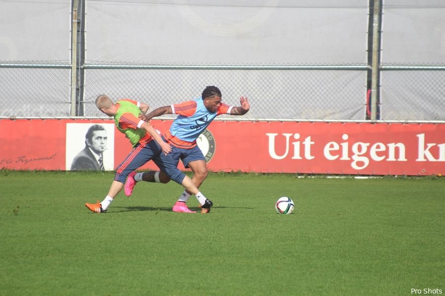 Feyenoord sluit trainingsweek af met kleine partij
