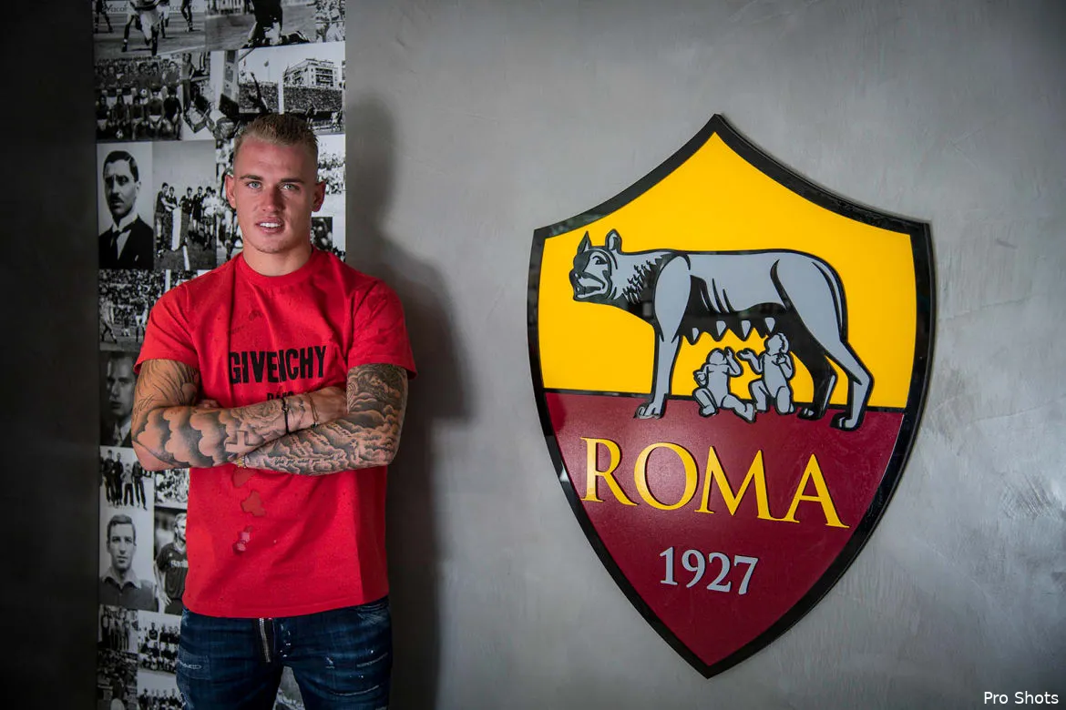 #TT | Feyenoord meldt zich officieel bij AS Roma voor Karsdorp