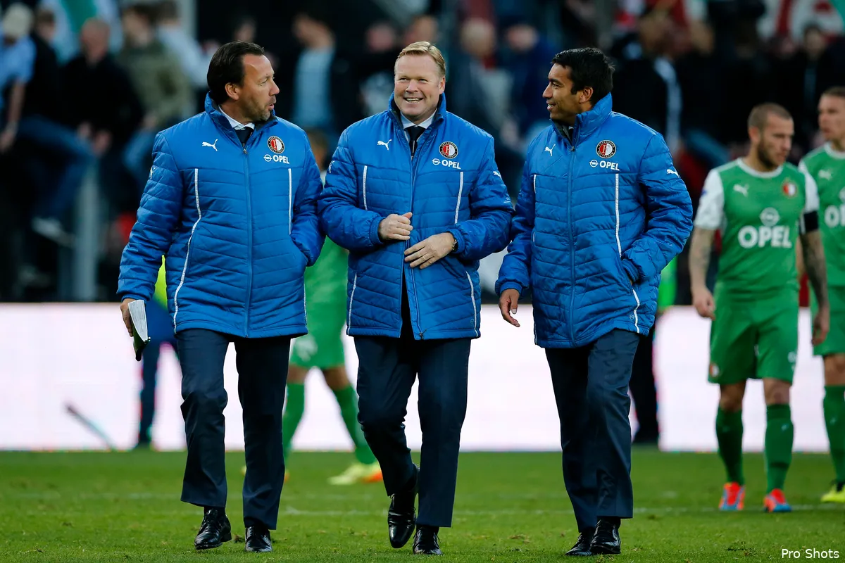 Van Gastel neemt afscheid van Feyenoord