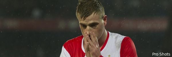 Dubbele domper Feyenoord: puntverlies en rood Guidetti