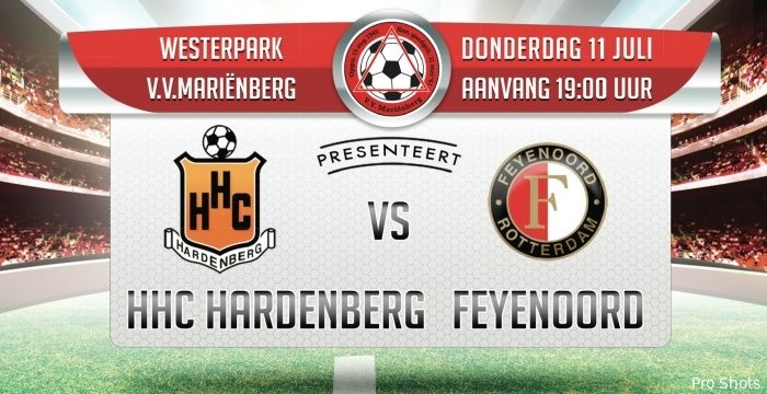 Belangstelling voor HHC Hardenberg - Feyenoord enorm groot