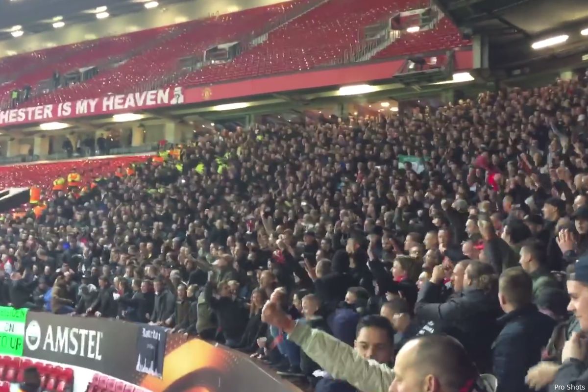 VIDEO | Feyenoord-supporters feesten door na de wedstrijd