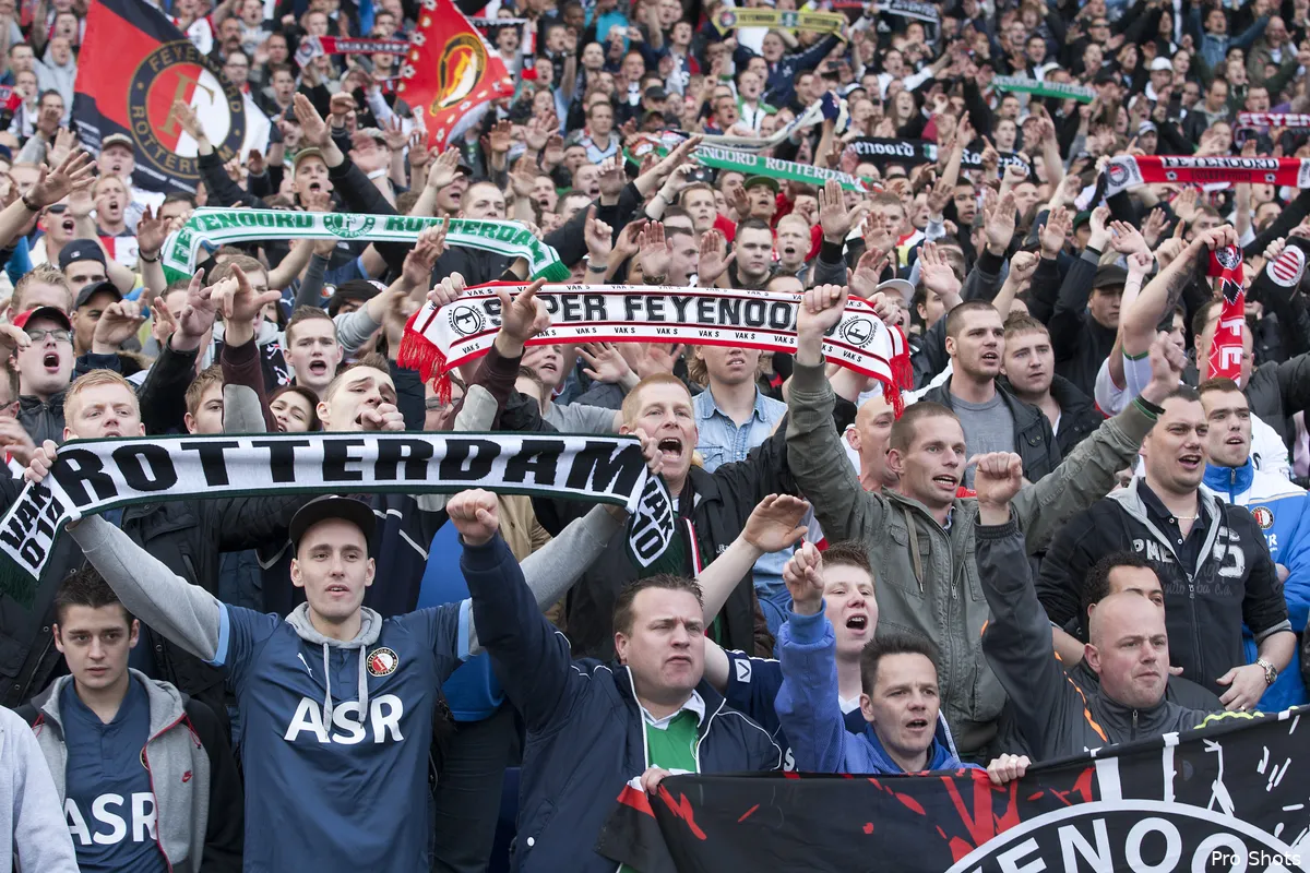 Feyenoord bedankt legioen voor onvoorwaardelijke steun