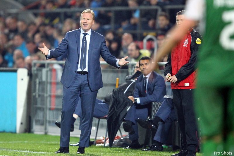 Koeman noemt 'Groningen-tactiek' een optie voor PSV-uit