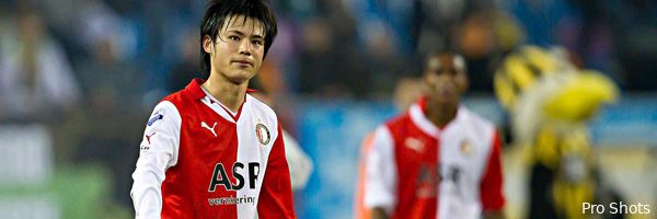 Miyaichi: 'Voelde me geaccepteerd door fans Feyenoord'