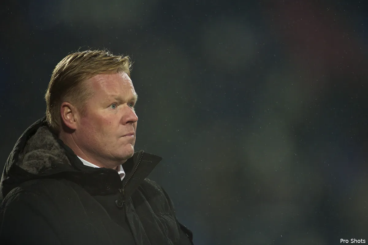 Koeman geniet van vesting De Kuip