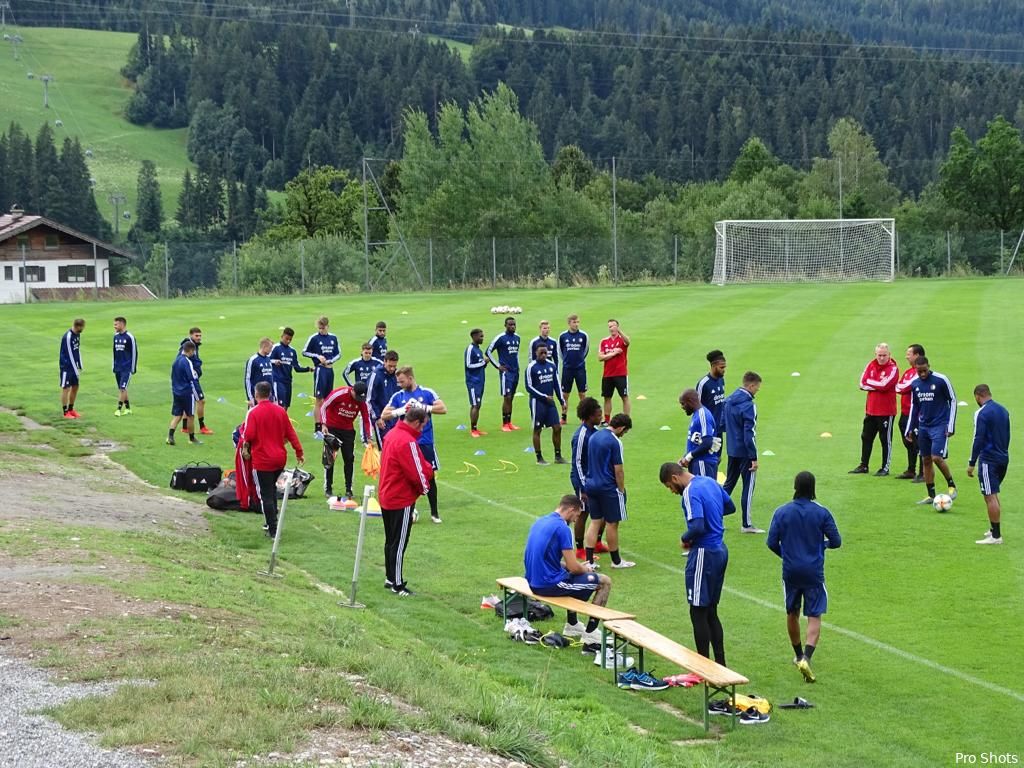 Feyenoord werkt laatste training in Oostenrijk af