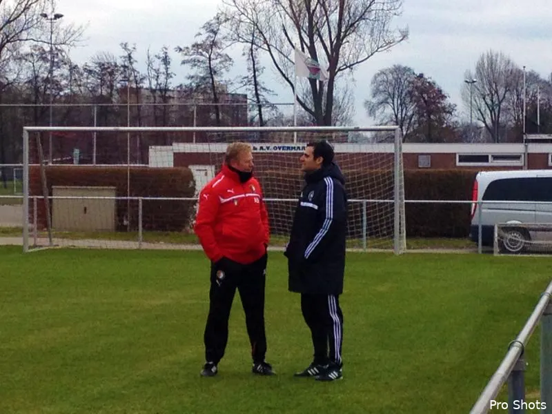 Kenneth Perez bekijkt training namens Deense bond