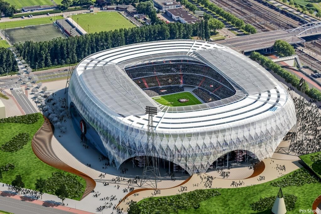 'Twijfels binnen Feyenoord over omzetgroei stadionplannen'