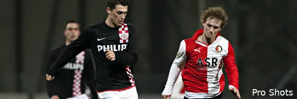 Feyenoord onder 19 nipt onderuit tegen NAC