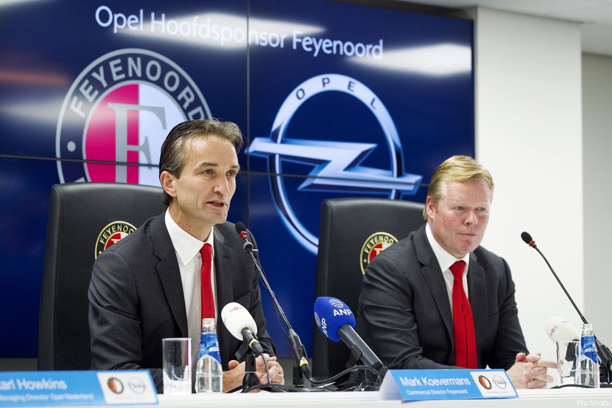 Feyenoord sluit rugsponsor niet uit: ''Houden opties open''