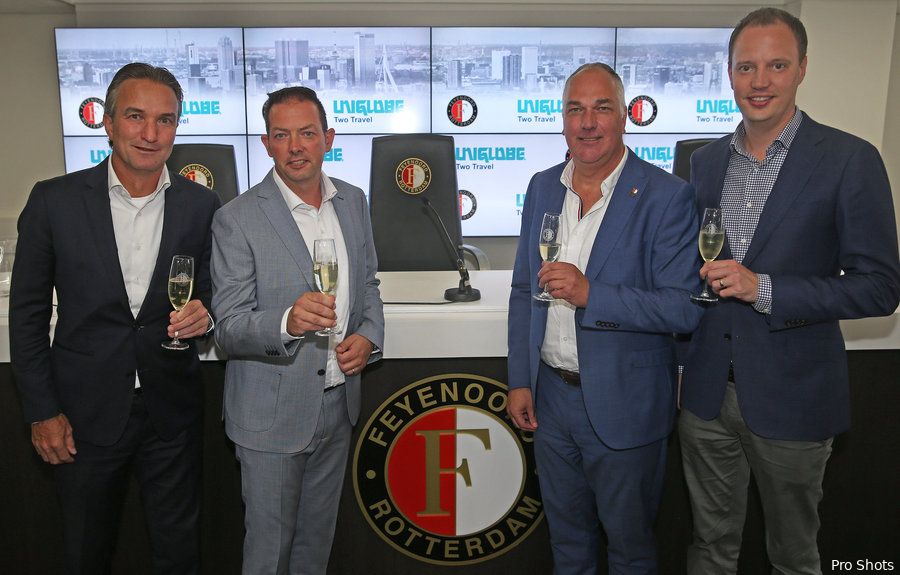 UNIGLOBE Two Travel nieuwe Official Travel Partner Feyenoord