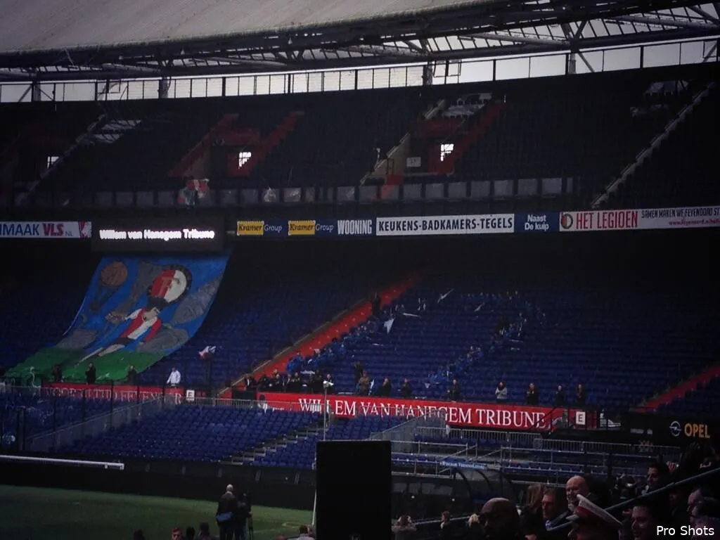 Groene zijde wordt Willem van Hanegem-tribune