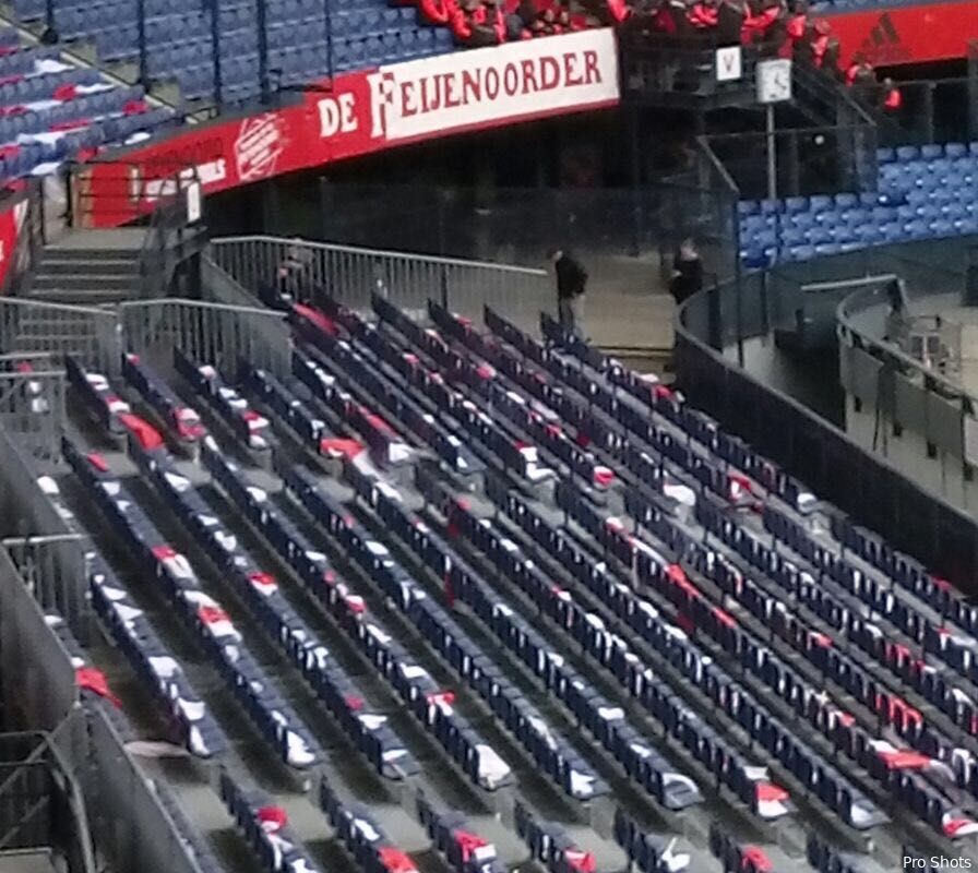 Feyenoord reageert op verwijdering spandoek De Feijenoorder
