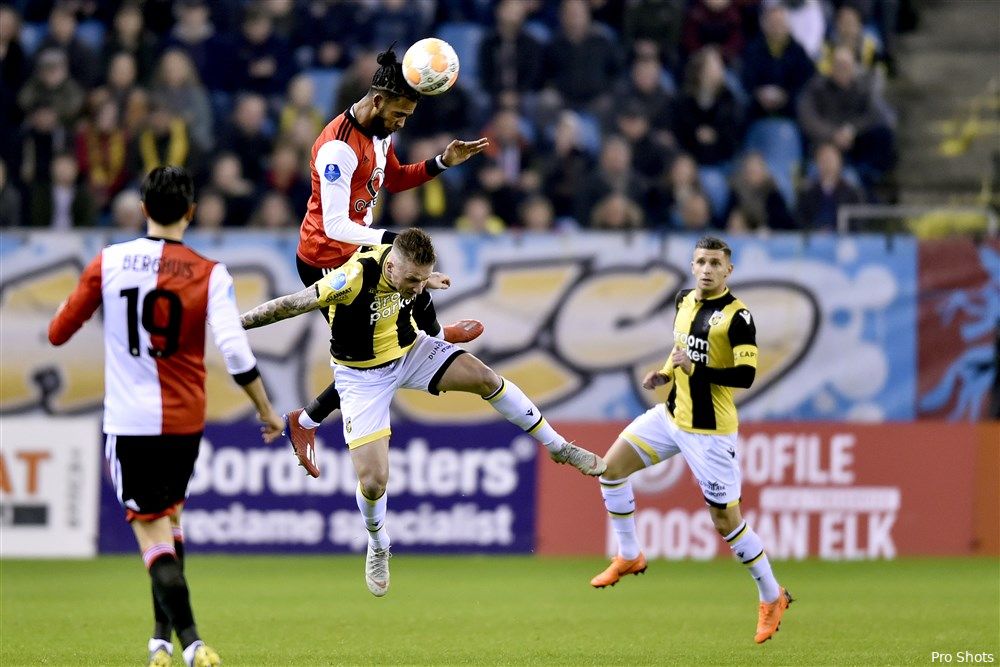 Feyenoord maakt meters tijdens tweede training