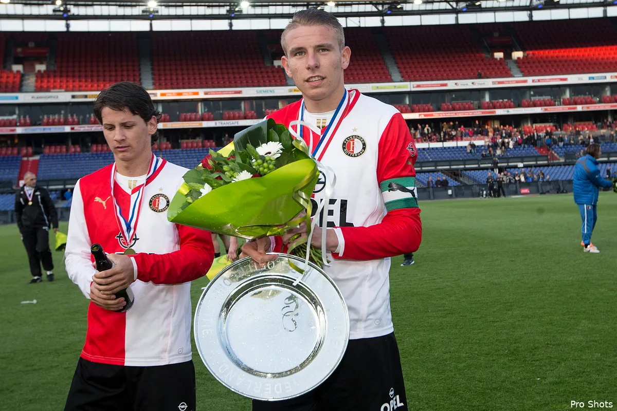 Feyenoord bedankt Van Beek met afscheidsvideo