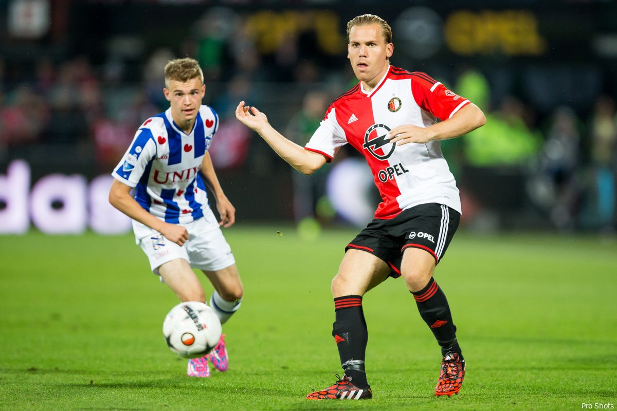 Vormer op Old Trafford: ''Nooit verwacht bij Feyenoord''