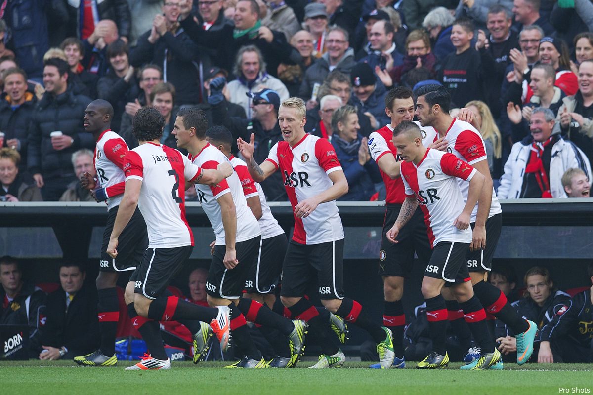 Geen wijzigingen in opstelling van Feyenoord