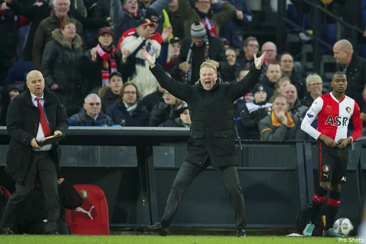 Koeman is spreekkoren zat