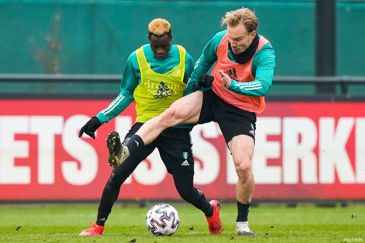 'Baldé maakt indruk op trainingen van Feyenoord'