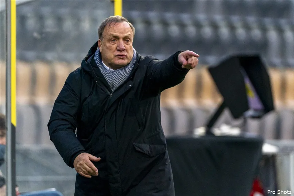 Advocaat: ''Ik ben tevreden over de manier van spelen''