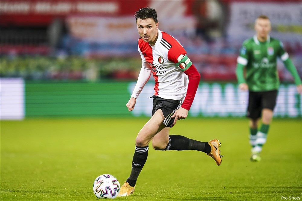 Berghuis: ''Ik ga in de winter sowieso niet weg bij Feyenoord''