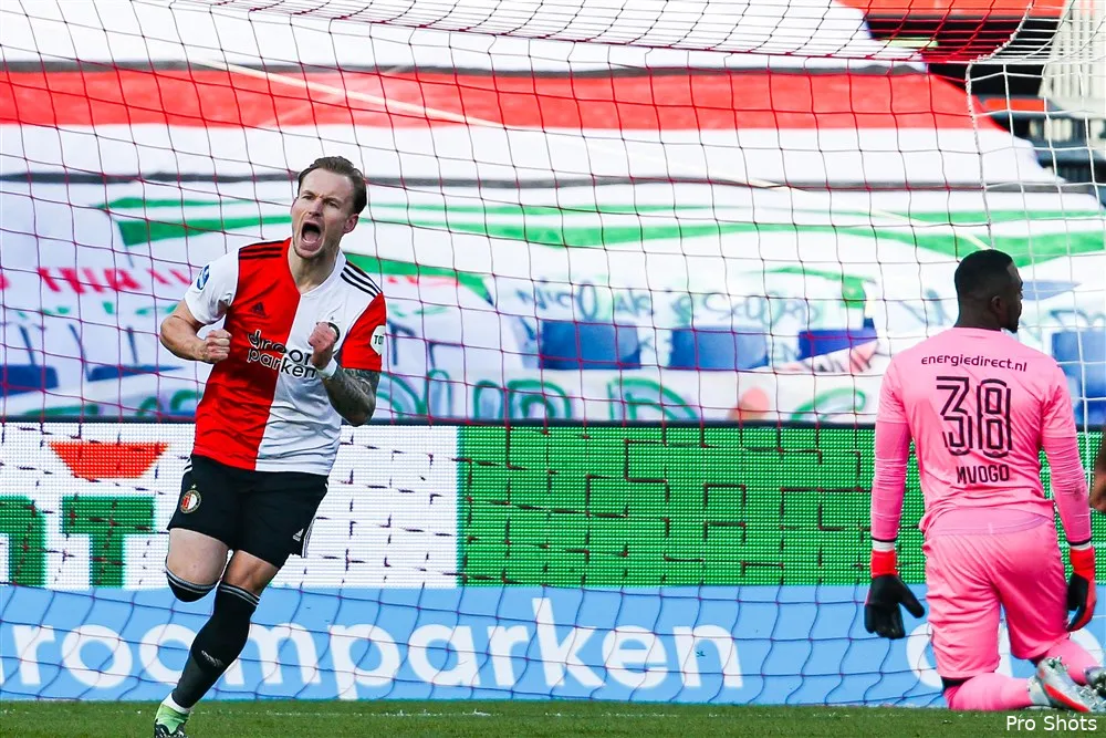 Diemers blinkt uit: ''Krijgt als Feyenoord slecht speelt altijd de schuld''