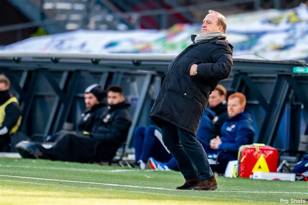 ''Spelers zeiden in de rust zelf dat we zo niet door konden gaan''
