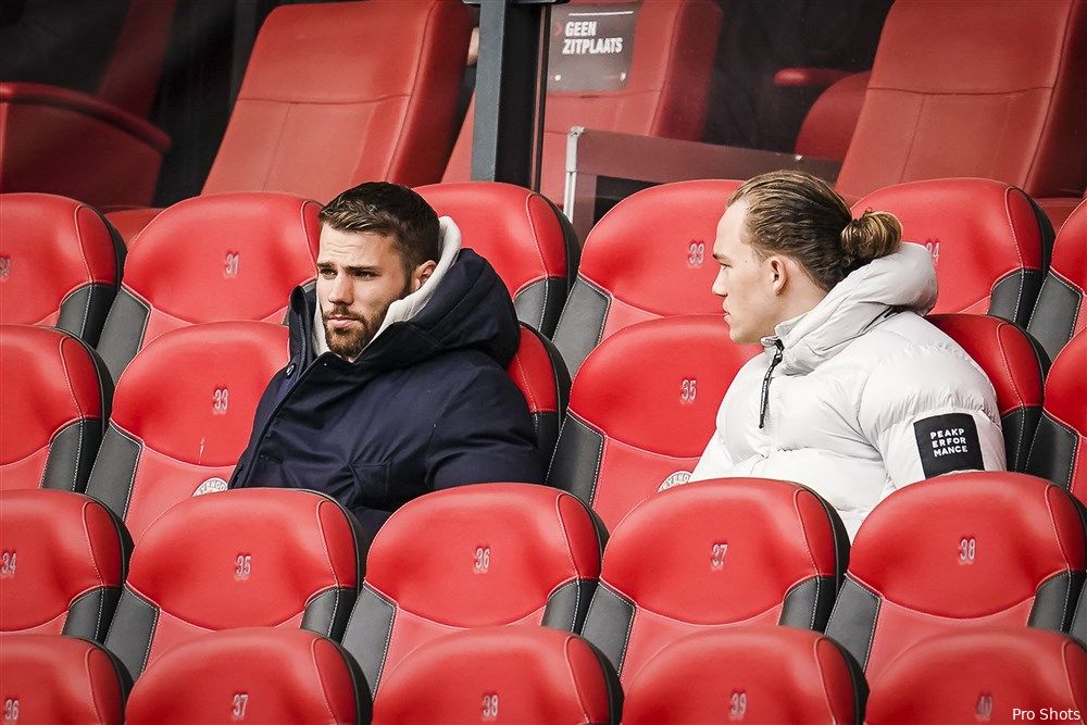 Feyenoord mist Baldé en Nieuwkoop in de Klassieker