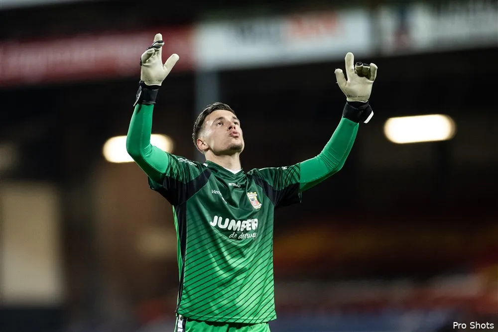 'Feyenoord volgt 20-jarige doelman Gorter'