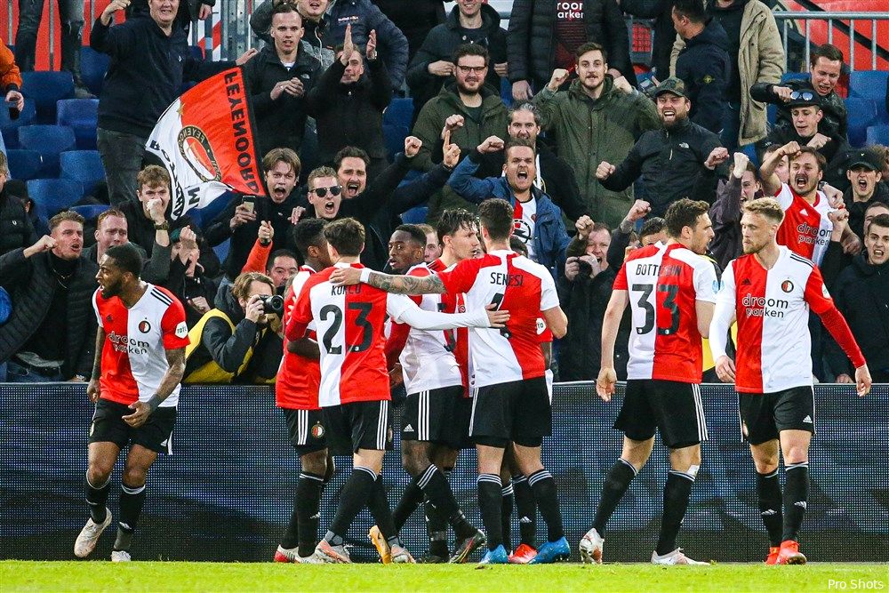 Feyenoord plaatst zich voor de finale van de play-offs