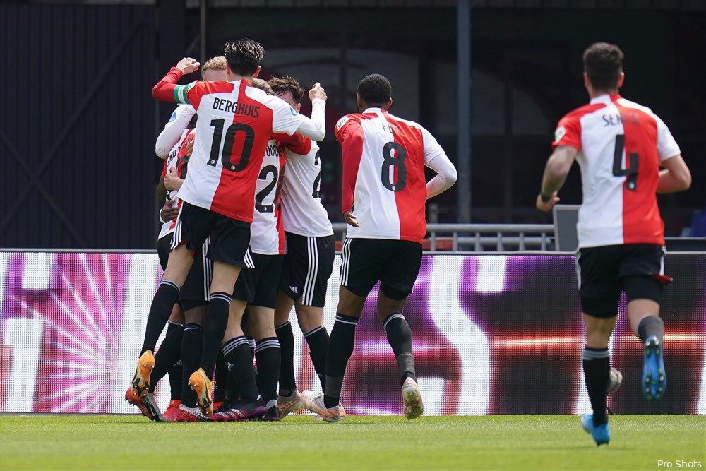 Feyenoord wint play-offs finale en gaat Europa in