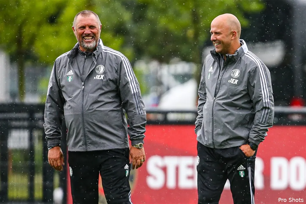 Slot is met Feyenoord begonnen aan de eerste training (foto's)