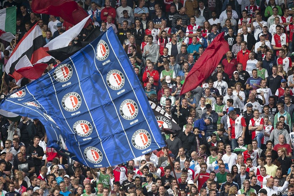 Feyenoord neemt afstand van 'walgelijk spandoek'